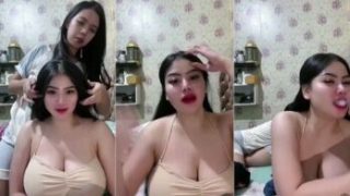 Bokep Indo Babyfe di Kostan Temen Tambah Gede  Susunya Doi